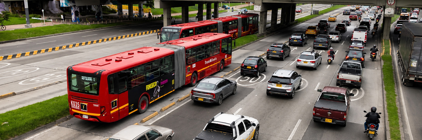 Valla trasera — Bus Articulado